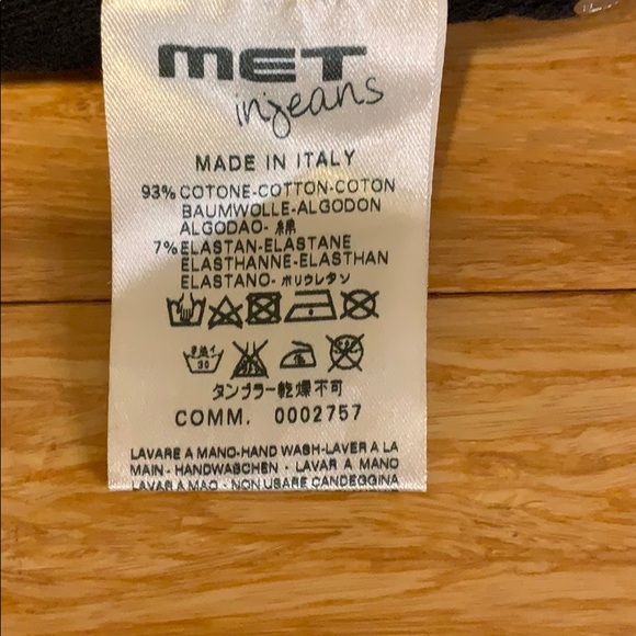 MET Black python-printed pants - good condition - Picture 3 of 4